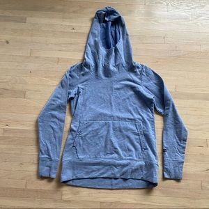 Columbia Crowl Neck Pullover Hoodie Sweatshirt Blue Woman’s Size XS